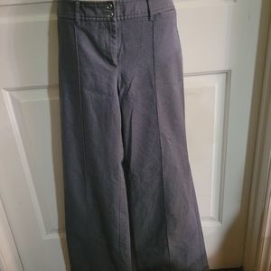 Vintage 2001 Wide leg pinstriped no pocket Express jeans super cute